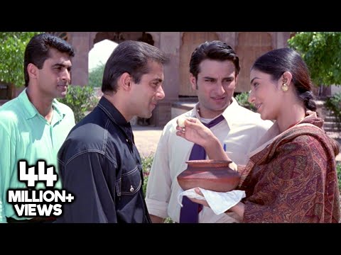 दूर रहके भी हम साथ साथ है  - Hum Saath Saath Hain Best Scene | Salman Khan, Tabu & Saif Ali Khan