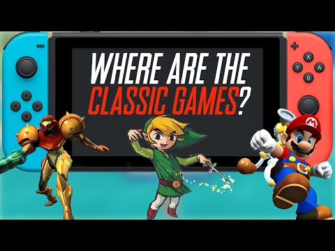 Nintendo Switch's Classic First-Party Games Problem