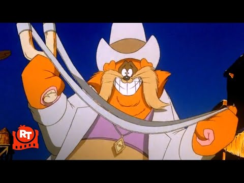 An American Tail: Fievel Goes West - Fighting Like Cats & Dogs Scene