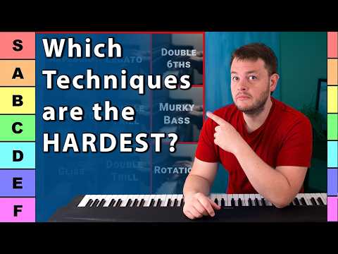 I RANKED which piano techniques are the HARDEST