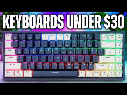 The BEST GAMING Keyboards Under $30!
