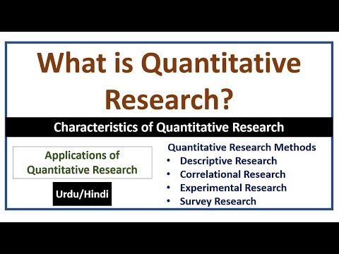 What is Quantitative Research? Methods of Quantitative Research-Uses of Quantitative Research