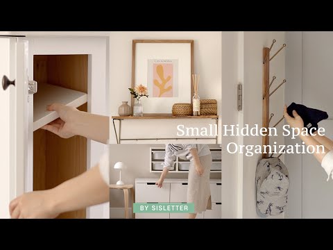 How to Organize Small Hidden Spaces