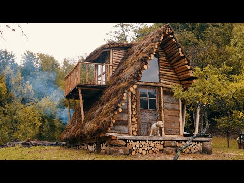 Alteration of an old cottage. House in the mountains