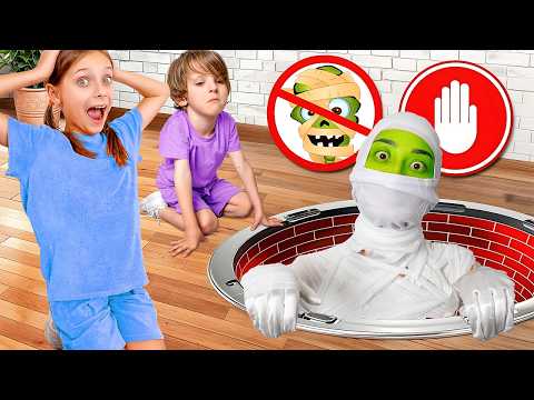 Funny Basement Escape! 😲🏃♂️ Alex Runs Through the Obstacles!