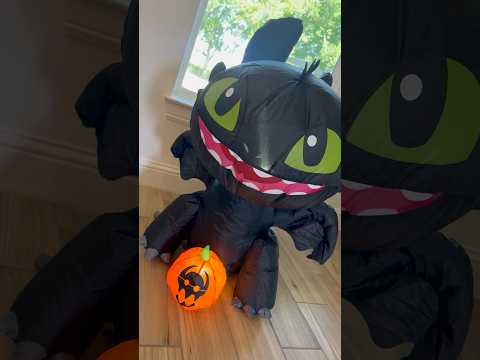 Toothless Halloween Inflatable! #halloween #toothless #howtotrainyourdragon