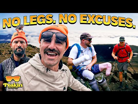 Amputees Take Biz & Donnie on the Most Inspiring Hike of Their Lives | Peakin': British Columbia