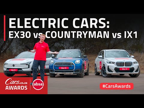 BMW iX1 vs Mini Countryman SE vs Volvo EX30 Comparison - #CarsAwards Electric Car Finalists