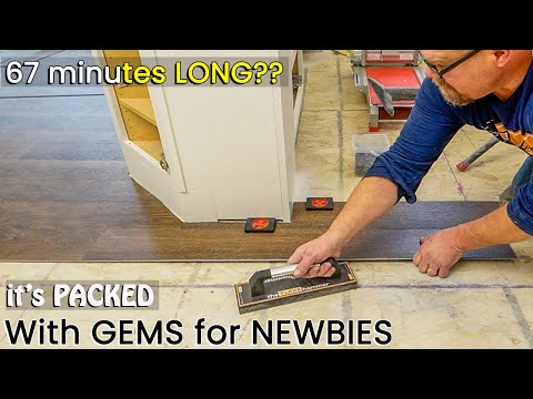 My BEST Guide for Beginners Installing Vinyl Plank or Laminate Floors