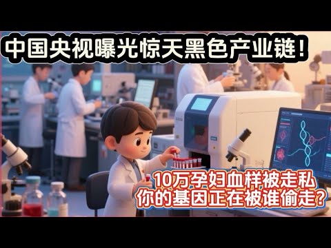 中国央视曝光黑色产业链：10万孕妇血样被走私，你的基因正在被谁偷走？@DaKaShuo