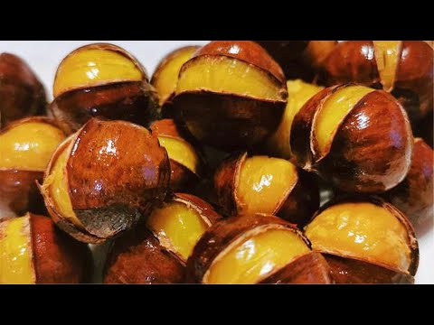 糖炒栗子不用買 家裡有烤箱就能做 香甜軟糯 比買的還好吃