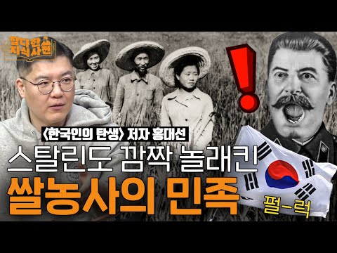 🇰🇷 쌀농사에 진심이었던 한국인의 특징 🌾 | 척박한 한반도에서 생존할 수 있었던 이유 (홍대선 작가)