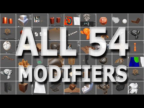 All 54 Modifiers in Blender Explained in 10 Minutes