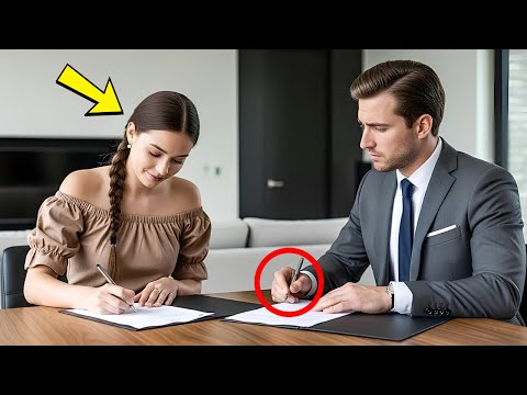 Sie unterschrieb die Scheidungspapiere mit einem Lächeln – und fuhr im Auto des Milliardärs davon