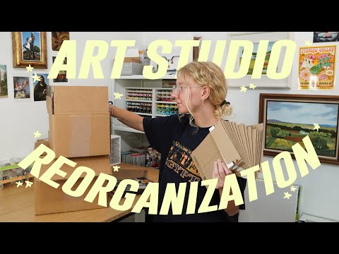 ★ ART STUDIO RESET | august vlog ★
