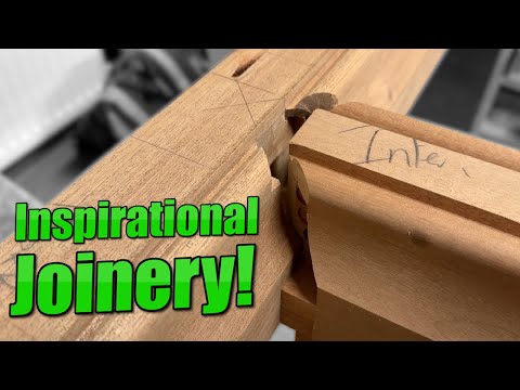 Scribing the Joints on this £10,000 Door Frame - Mitre and a Scribe in the same Joint