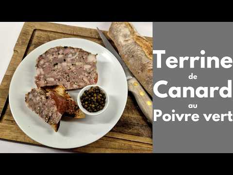 Duck Terrine with Green Peppercorns | Traditional Homemade Recipe (All in the kitchen with Seb)