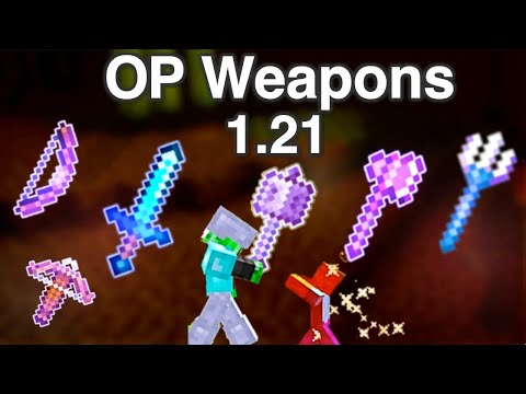 ULTIMATE Minecraft Weapons Guide 1.21 (Sword, Axe, Trident, Bow, Crossbow, and Mace) | PVP Weapons
