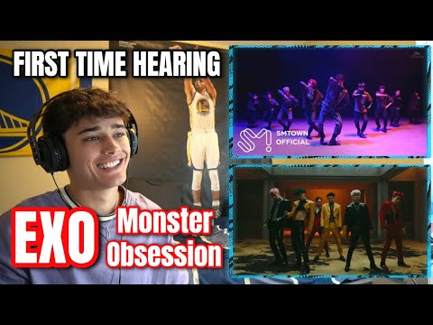 HEARING EXO FOR THE FIRST TIME! EXO 'Monster' & 'Obsession' MV REACTION!