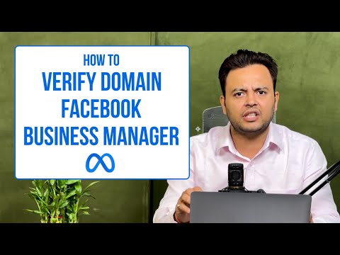 How to Verify Domain in Facebook Business Manager