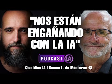 La gran mentira de la Inteligencia Artificial 🤖 | 🎙️ Ramón L. de Mántaras - Podcast IA 🟣