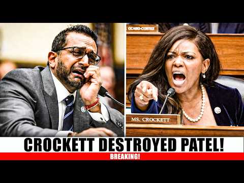 Jasmine Crockett TORCHES Kash Patel as “Least Qualified FBI Director” in Explosive Hearing!