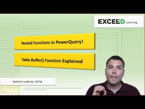 Nested functions and Table.Buffer()