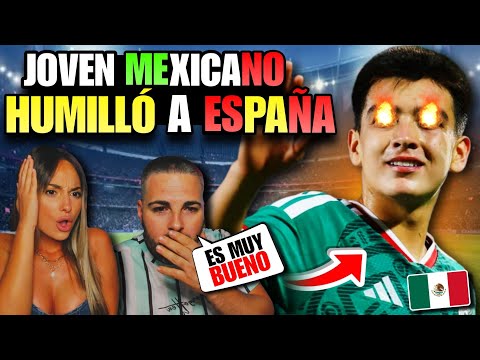 PRENSA ESPAÑOLA se RINDIÓ ANTE ESTE FUTBOLISTA MEXICANO tras SU DOBLETE VS ESPAÑA 🇲🇽😱*SIN PALABRAS*