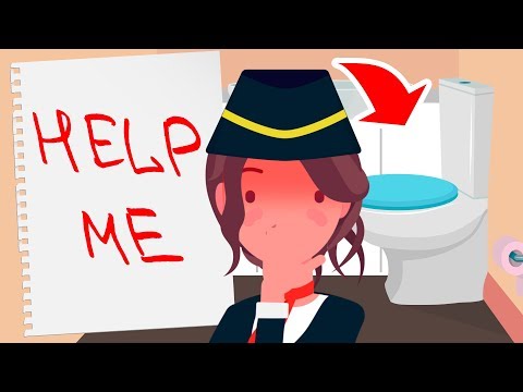 Flight Attendant Saved the Girl After Seeing the Note "Help Me"