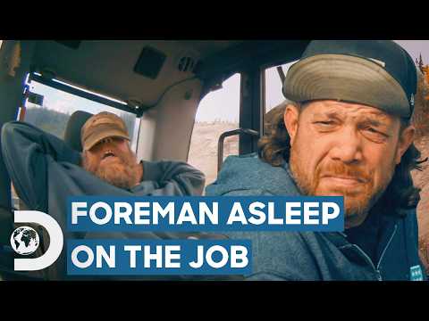Rick Ness' Foreman Falls ASLEEP On The Job! | Gold Rush