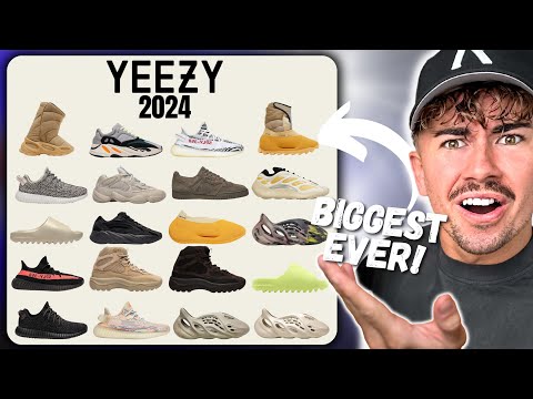 YEEZY DAY 2024 Drop Calendar! Biggest Release EVER!