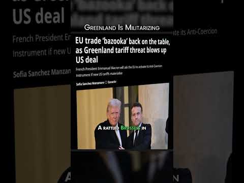 Greenland Is Militarizing #shorts