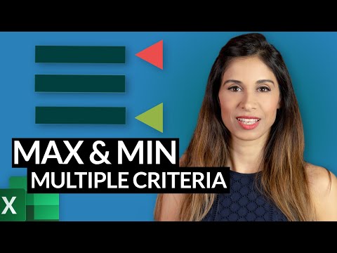 Excel MAX or MIN with CONDITIONS (MAXIFS & AGGREGATE Method)