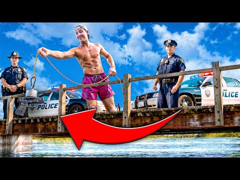 Magnet Fishing With Police To Recover Missing Evidence