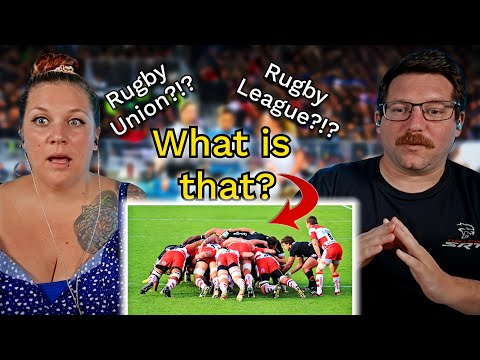 RUGBY Explained for American Football Fans - Americans React!