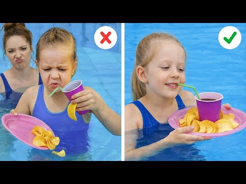 Easy Swimming Pool Hacks Everyone Should Know 💦💡