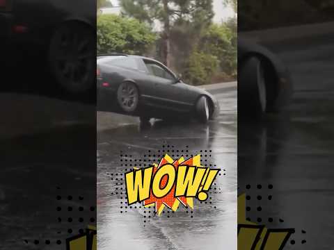 🚨 R32 GTR Drift FAIL — Owner Smashes Into Pole in EPIC Crash! 😱💥