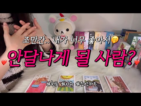 조만간..내가 너무 좋아서 안달나게 될 사람?❤️ 어떤 사람인지, 내게 반한 이유, 흐름, 조언카드 등 함께 알아보아요.🥰