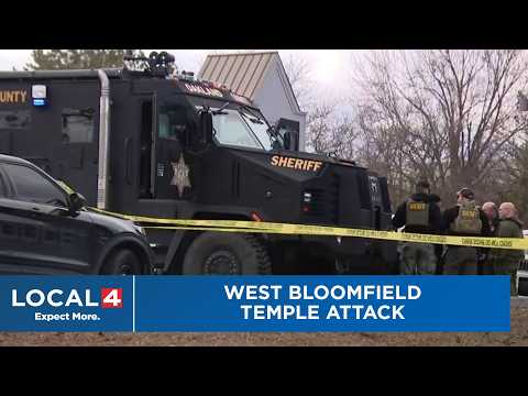 West Bloomfield temple attack: Suspect identified, FBI leading investigation