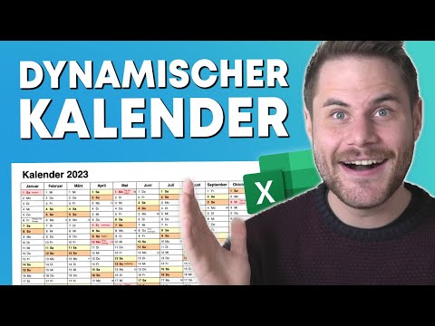 Create an Excel calendar with ONE formula 📅