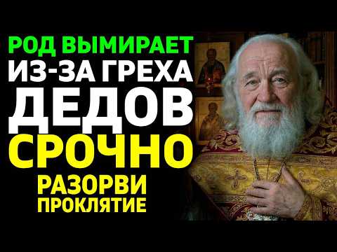 ПОЧЕМУ внуки НЕ ЖЕНЯТСЯ и не рожают детей? Родовой грех дедов! Священник открыл страшную тайну!