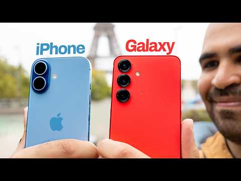 iPhone 17 vs. Galaxy S25: A REAL Day Camera & Battery Test