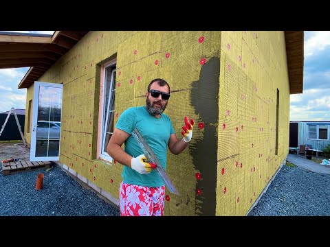 🔥УТЕПЛИЛ ДОМ из ГАЗОБЕТОНА КАМЕННОЙ ВАТОЙ! 🏠ЧТО ИЗ ЭТОГО ПОЛУЧИЛОСЬ?