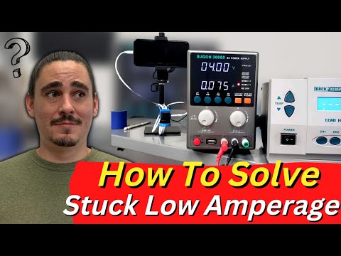 iPhone 12 Pro Max - How to Solve a Brain Dead Amperage Draw (Stuck Low)