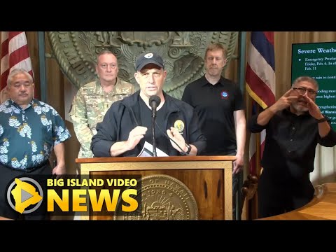 Hawaiʻi Governor Announces State Closure On Monday Due To Storm (Feb. 8, 2026)