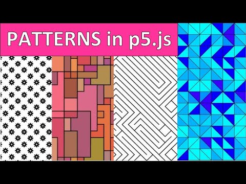 Making Simple Patterns in p5.js