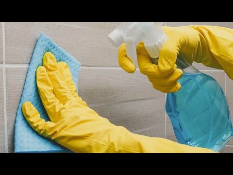 Spray the tiles and shower with this and you won't have to clean the bathroom for weeks!