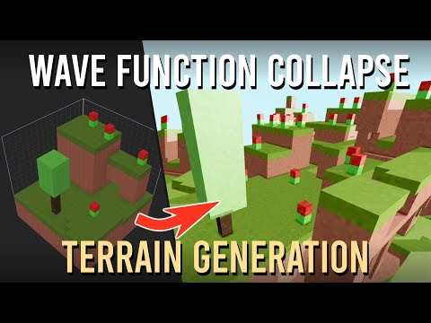 I used Wave Function Collapse to Generate Micro Voxel Worlds!