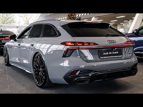 New 2026 Audi A6 Avant S line in Nardo Grey - Interior & Exterior Walkaround