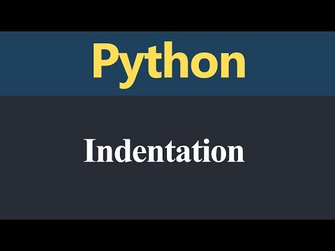 Indentation in Python (Hindi)